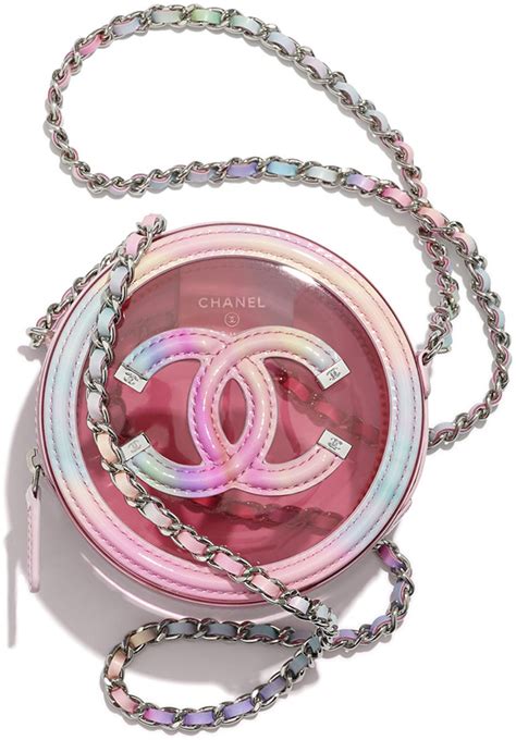 bolso chanel transparente